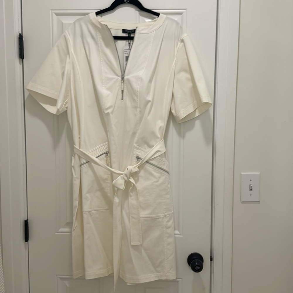 Lafayette 148 Cotton Dress Size 2X